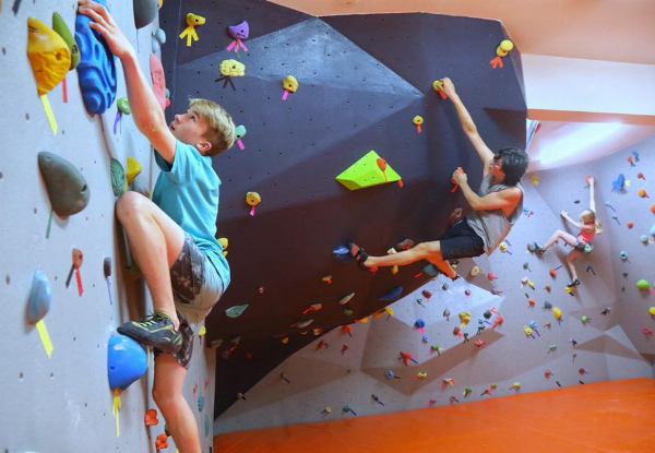 Multi-Person Fitness, Adventure & Fun Pass incl. 30-Day Gym Membership, Fitness Classes, Clip 'n' Climb Entries, Rock Climbing Facilities, Squash & School Holiday Programmes