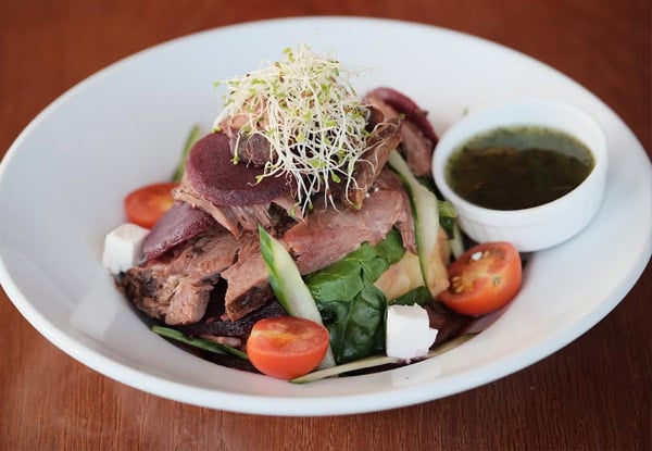$20 for a $40 Breakfast or Lunch Voucher, or $30 for a $60 Dinner Voucher