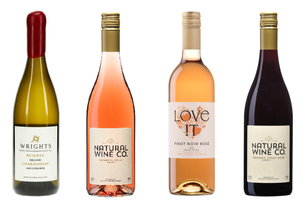 Wrights Vineyard & Winery Wine Range - Option for Limited Wrights Reserve Chardonnay 2020 with Gift Box, Six-Pack Natural Wine Co Rose, Six-Pack Love it Rose 2022 or Six-Pack Natural Wine Co Pinot Noir