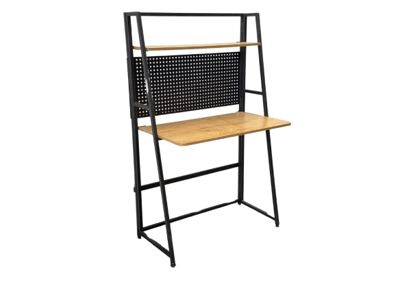 Garin Compact Desk with Shelf - Available in Two Options