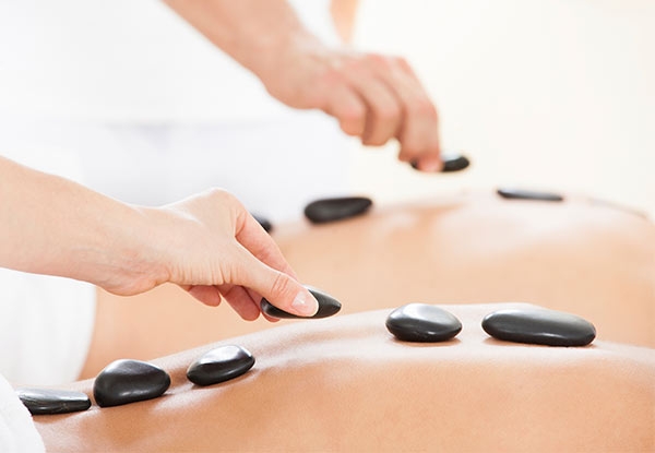 $89 for a 60-Minute Couples Hot Stone Massage, OR $120 for a Couples Hot Stone Massage & Chocolate Body Wrap Pamper Package (value up to $240)