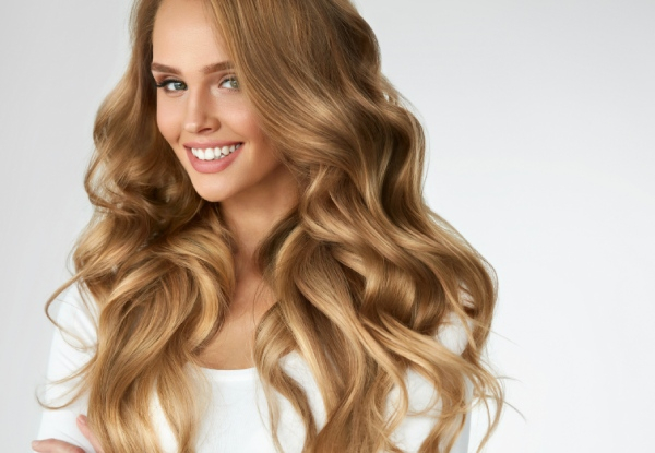 Luxury Hair Cut & Colour Package incl. Half Head of Foils or Full Colour with Conditioning Treatment, Scalp Massage, Style Cut, GHD Finish & Beauty Voucher