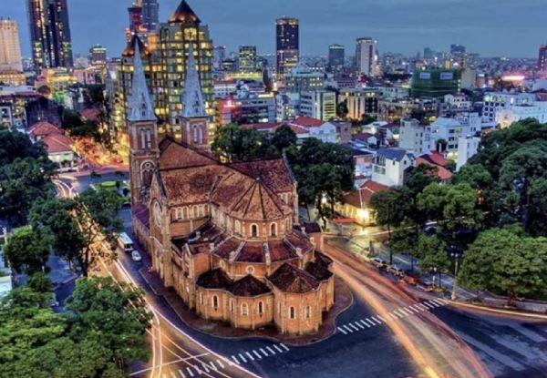Per Person, Twin-Share Nine-Day Vietnam & Cambodia Adventure incl. Meals, Tour Guide, Flights from Vietnam to Cambodia, Airport Transfer & More