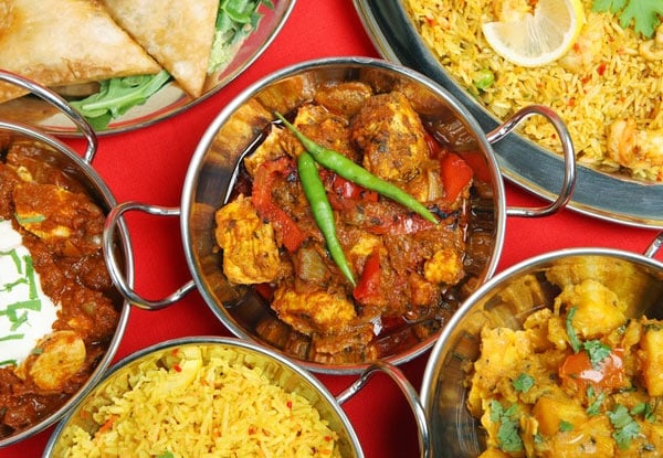 $10 for a Curry, Rice & Naan Dine-In or Takeaway – Two Locations (value up to $19.50)