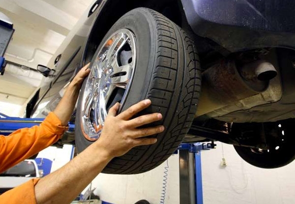 $39 for a Wheel Alignment incl. Front Wheel Balance & Pressure Check, & Four $10 Tyre Vouchers (value up to $149)