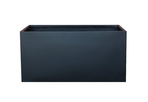 Large Black Planter Box
