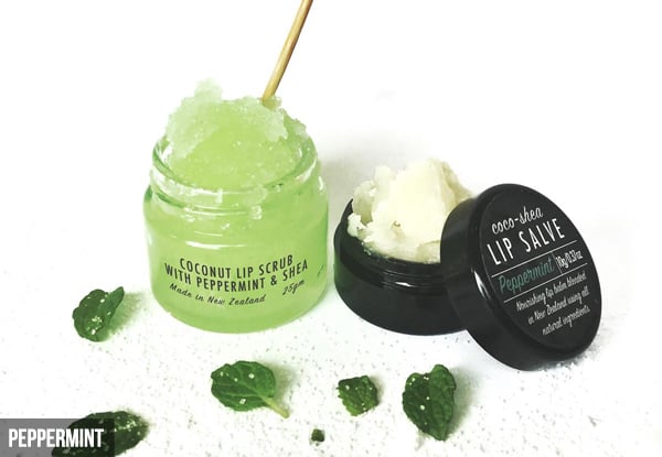 $14.95 for Twig & Sable NZ Made Lip Scrub & Balm Set – Choose from Three Flavours (value $34.95)