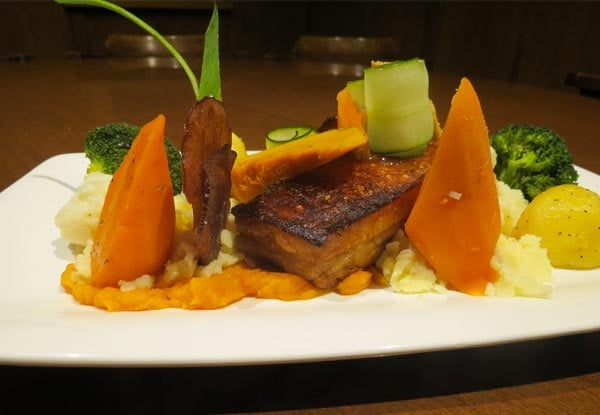 $32 for Two Dinner Mains or $26.50 for Two Lunch Mains — Options for Four People (value up to $128.50)