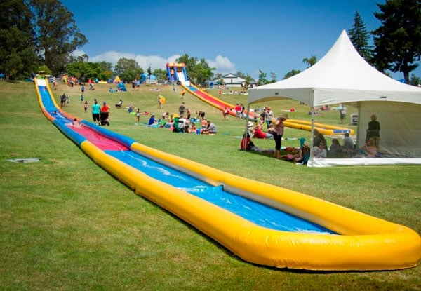 $14 for a Two-Hour Slide Pass & a Pool Ring at Waterslide Mania Taupo (value up to $22)