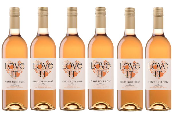 Six-Pack Love It Pinot Noir Rose 2022 12.5% 750ml