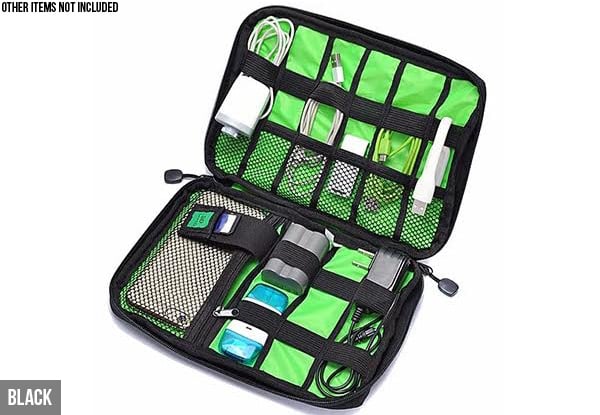 Multi-Compartment Travel Bag - Two Colours Available