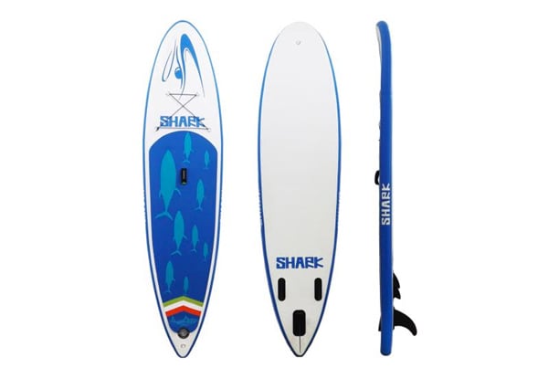 $769 for a Premium Quality Shark All-Cross Inflatable Paddleboard Package (value up to $899)