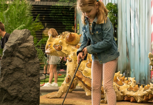 12-Hole Jurassic Mini Putt for One Person