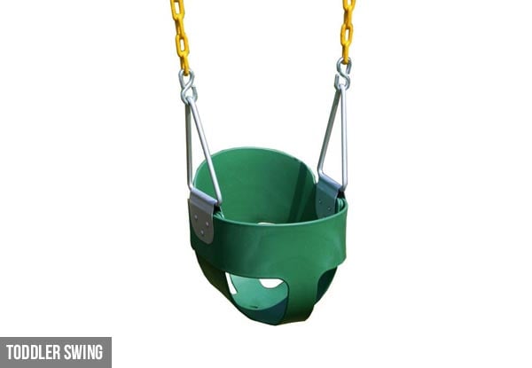 Super Swing Station Swingset - Options to incl or excl. Toddler Swing
