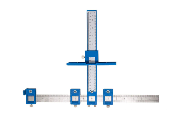Drill Guide Template Ruler Wood Drilling Dowelling Tool - Available In Two Colours