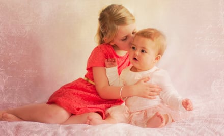 $65 for a Baby Portrait Session incl. 8 x 10" Print & Digital Files of all Portraits on a USB