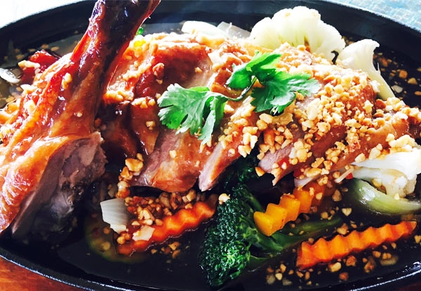 $39 for Two Entrees, Two Mains & a Glass of Wine or Beer for Two People - Options Available for Up to Eight People (value up to $307.20)