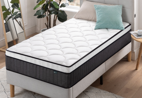 Zinus 30cm Comfort Support Pocket Spring Mattress - Available in Five Sizes