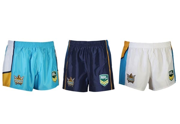NRL ISC Titans Shorts - Three Colours Available