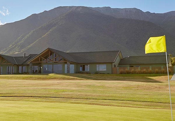 From $199 for Two Luxury Nights for Two People incl. Unlimited Golf at Koura Bay Lodge - Kaikoura