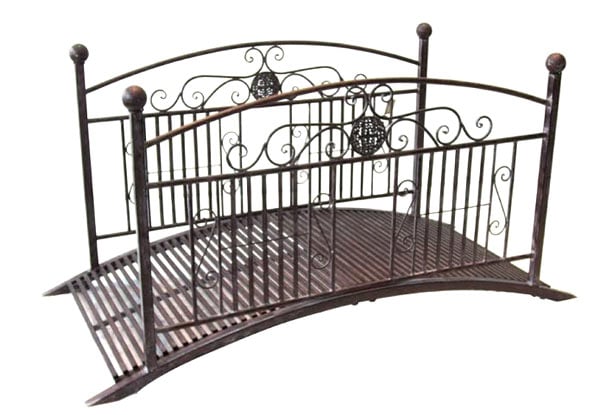 Black Steel Garden Bridge