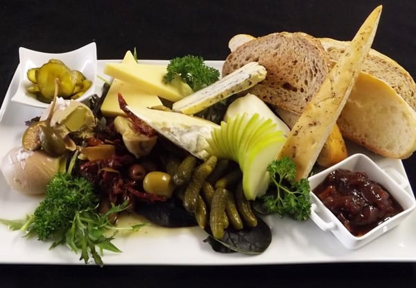 $25 for a Platter for Two & Two Rosebank Wines or $29 for Two Rib Meals & Two Pints of Beer
