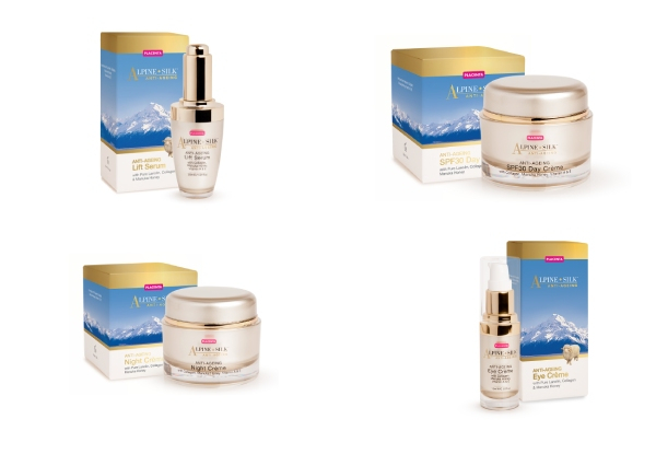 Alpine Silk Anti-Ageing Skin Range - Five Options Available