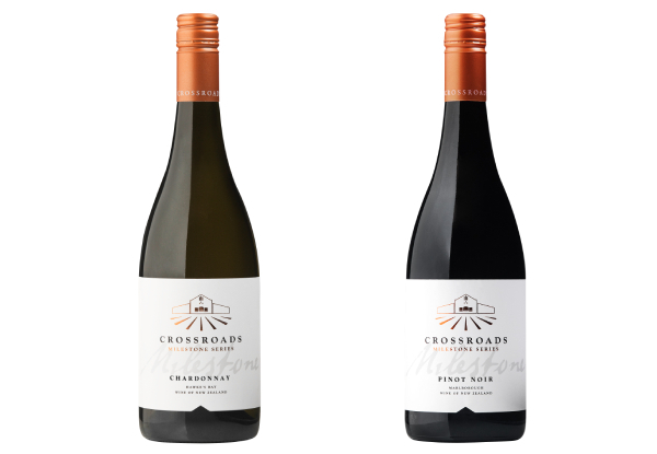 Six Bottle Case of Crossroads Milestone Series Wine - Two Options Available