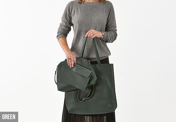 Minx Fashion Tote with Removable Pouch and Wallet - Five Colours Available