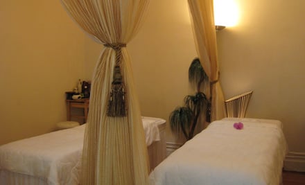 $45 for a One-Hour Deep Tissue or Relaxation Massage & Ear Candling or $49 for a One-Hour Classic Facial & Eyebrow Shape (value up to $130)
