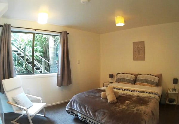 $199 for Two Nights for Two People in the Mamaku Cottage incl Late Checkout, $299 for Three Nights or $399 for Five Nights