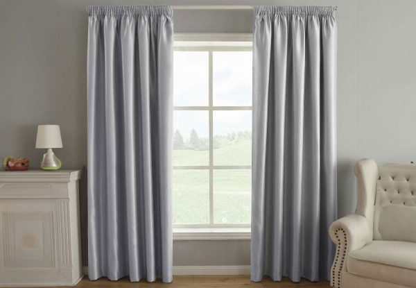 Pair of Blockout Readymade Curtains - Available in Six Sizes