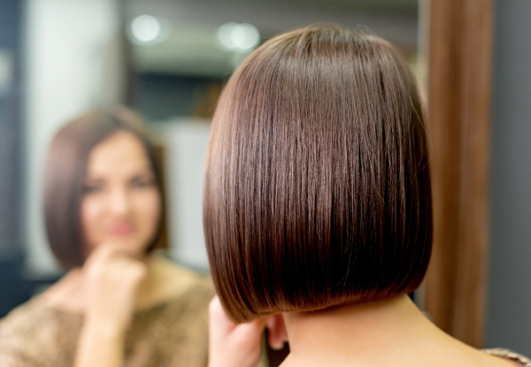Keratin Smoothing Treatment incl. Shampoo, Head Massage & Blow Wave for Short, Medium or Long Hair - Option to add Style Cut - Available at Hornby Location
