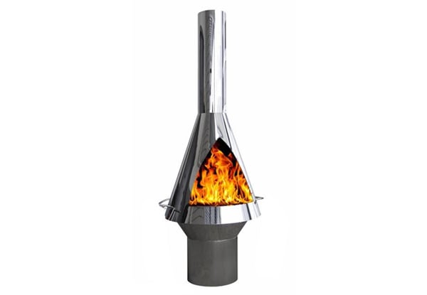 $799 for a Stainless Steel Chiminea with Free Shipping