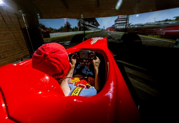 Virtual Reality Formula 1 Racing Simulation for One Person
