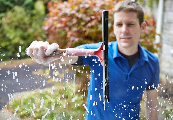 $25 for an Exterior Window Clean on a Single Storey 2-3 Bedroom House (value up to $100)