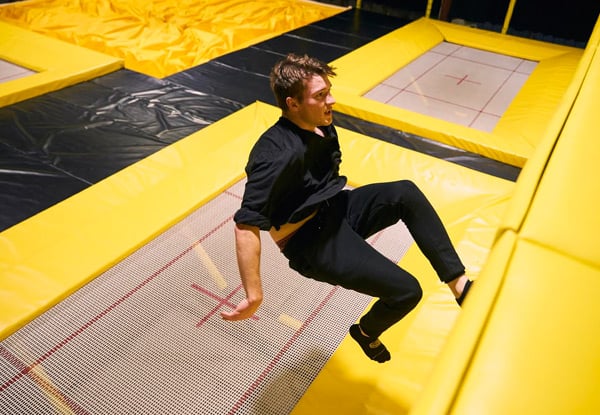 Three 60-Minute Indoor Tramp Park Bounce Sessions for One Person
