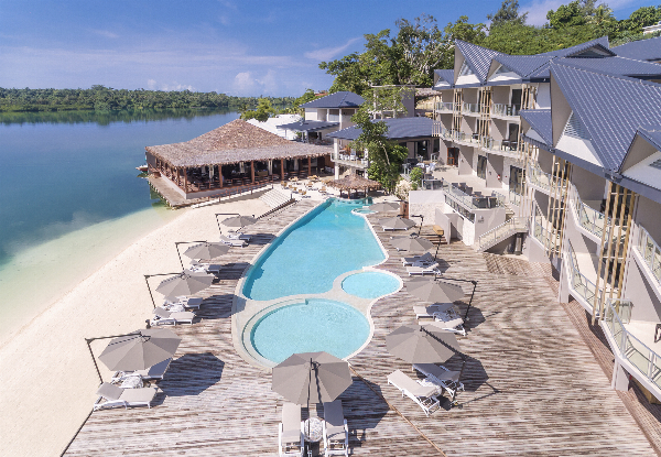 Family Suite Five-Night Vanuatu Getaway incl. Daily Buffet Breakfast, Return Airport Transfers & More