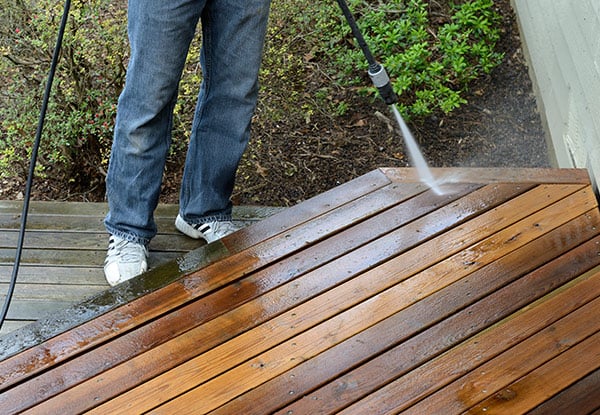 $69 for a Driveway or Deck Chemical Clean & Restoration Service - Options for up to 250m²