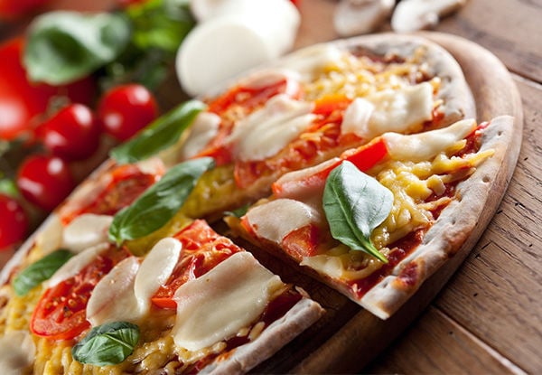 $20 for Two Fresh Nosh Gourmet Pizza's (value $30)