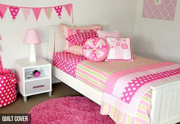 From $10 for 100% Cotton Emma Kids' Bed Linen (value up to $179)
