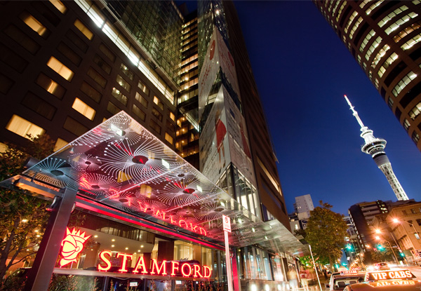 Five-Star One-Night Stay for Two in a Deluxe Room incl. Welcome Drinks, In-Room Movie, Gourmet Breakfast, 20% off Dining, Late Checkout & Return Stay Voucher