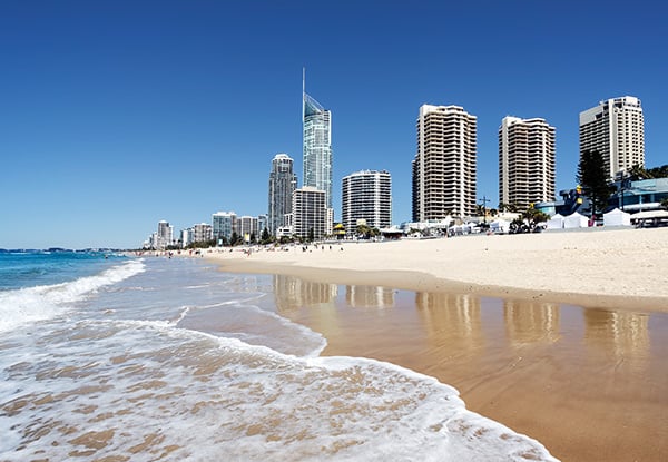 $579 for Two People for a Five-Night Surfers Paradise Getaway or $725 for up to Four People – Option for Seven Nights Available (value up to $1,449)