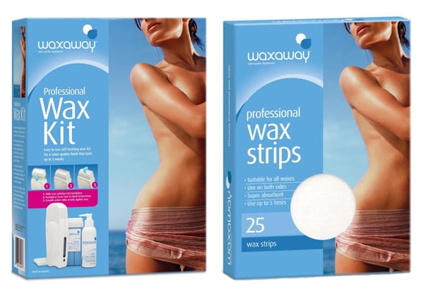 $60 for a Waxaway Professional Wax Kit & 25 Wax Strips