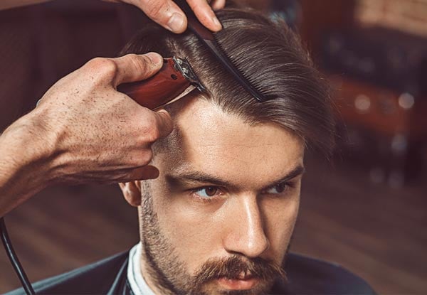 Classic Men's Haircut & Wash - Option for Executive Luxury Men's Cut & Shave