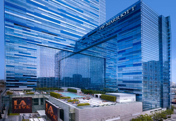 $1,609pp Twin Share for a Five-Night Los Angeles Escape incl. Accommodation at JW Marriot Hotel, 24-Hour Hop On Hop Off Tour & Transfers