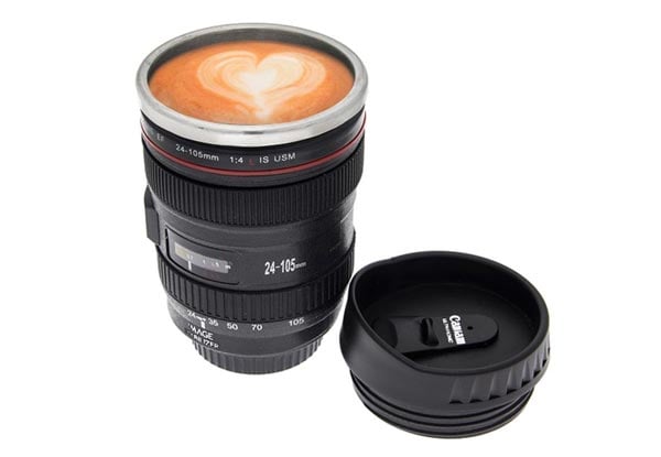 Camera Lens Coffee Mug