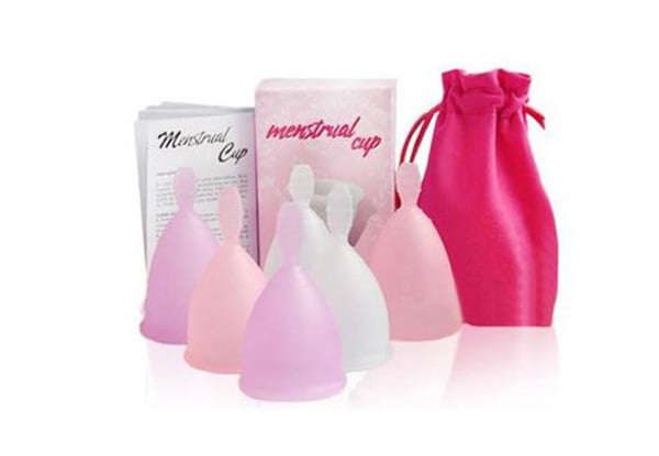 Eco-Friendly Menstrual Cup - Two Sizes Available - Colour Sent at Random