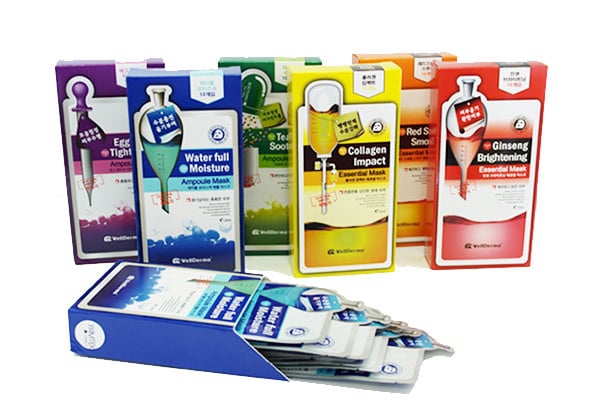 $25 for a Ten-Pack of WellDerma Essential Face Masks - Six Types Available