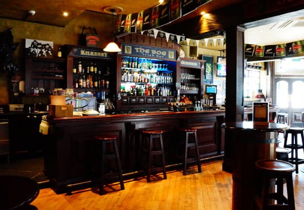 $31 for Any Two Mains & a Bog Garlic Loaf, or $59 for Any Four Mains & a Double Garlic Loaf (value up to $126)